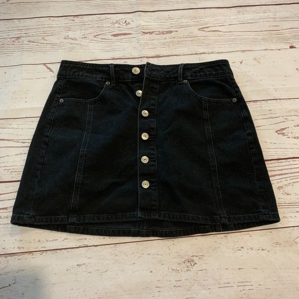 American Eagle High Waist Button Down Skirt 5/$30